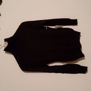 Cielo Black Turtleneck Top